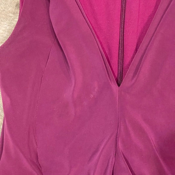 Badgely Mischka ruched evening gown formal Dress size 2 - Picture 7 of 10